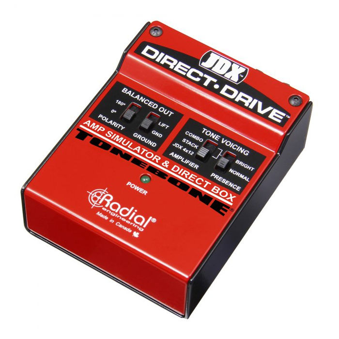 Radial Engineering DIRECT-DRIVE Guitar Amp Simulator W/ 3 Amp Settings And Balanced DI Out