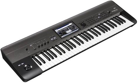 Korg KROMEEX61 61 Key Workstation With Semi-Weighted Keys And PCM