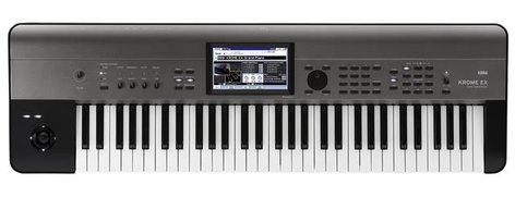 Korg KROMEEX61 61 Key Workstation With Semi-Weighted Keys And PCM
