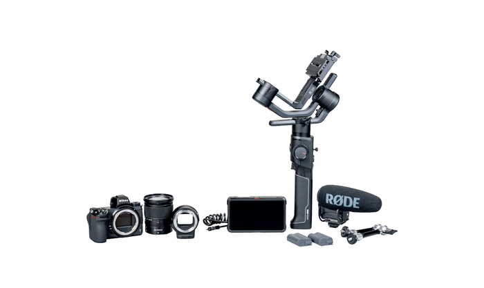 Nikon Z 6 Filmmaker’s Kit Z 6 Camera With 24-70mm Lens, Handheld Gimbal, Monitor, Microphone, Vimeo Pro And Nikon School Online Course