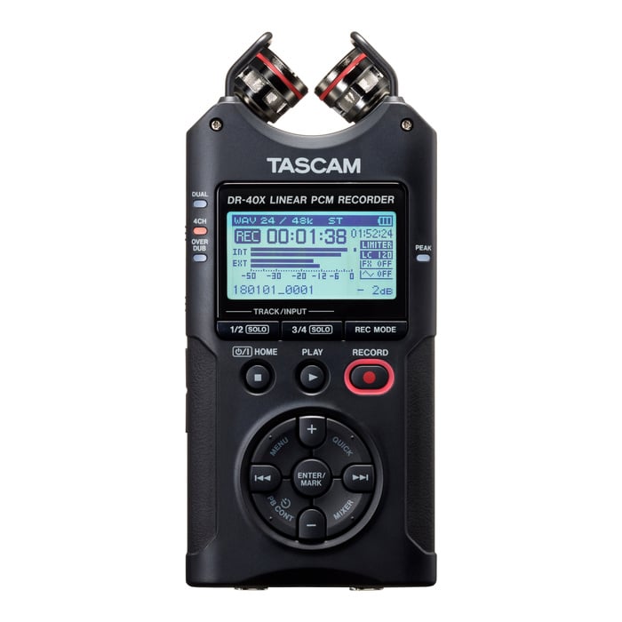 Tascam DR-40X 4-Track Digital Recorder/USB Audio Interface