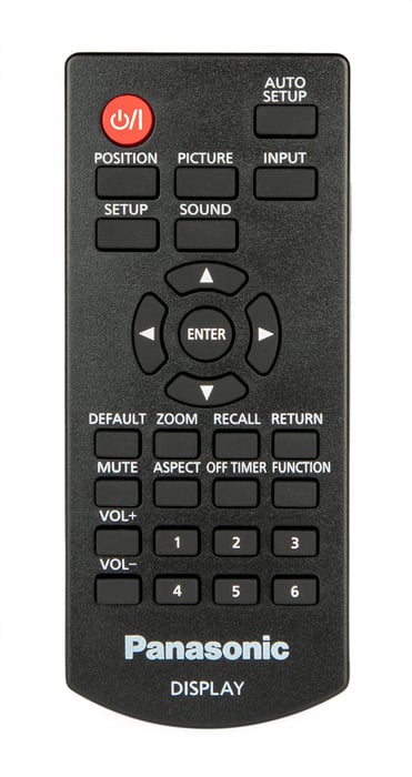 Panasonic N2QAYA000099 Remote For TH-65EF1U