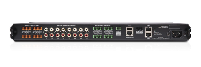 QSC MP-M80 16x8 Digital Zone Mixer W/ DSP
