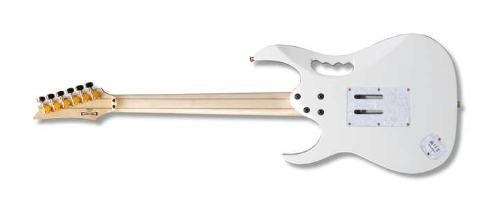 Ibanez Steve Vai Signature - JEM7VPWH Solidbody Electric Guitar With Ebony Fingerboard And Evolution Pickups - White