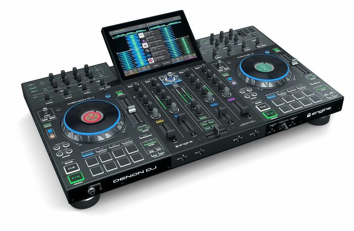 Denon DJ Prime 4 4-Deck Standalone DJ System With Integrated 10" Touchscreen