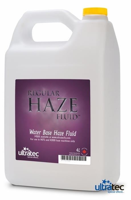 Ultratec Regular Haze Fluid - For Use in Legacy Machines Only Case Of 4- 4L Containers Of Regular Haze Fluid