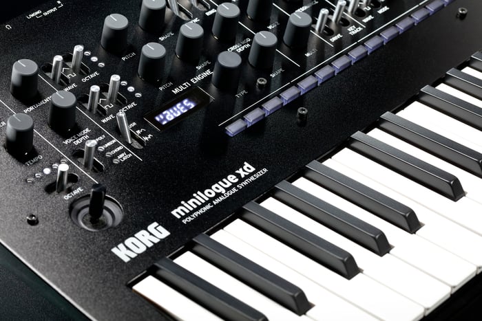 Korg MINILOGUEXD Analog Synth With Prologue MULTI Engine, Expanded Sequencer