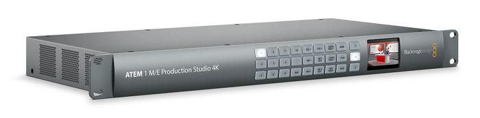 Blackmagic Design ATEM 1 M/E Production Studio 4K Single M/E Rackmount 4K Video Switcher