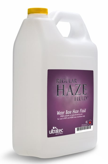 Ultratec Regular Haze Fluid - For Use in Legacy Machines Only 4L Container Of Regular Haze Fluid