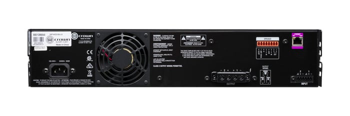 Crown CDi DriveCore 2|300 2-Channel Power Amplifier, 300W At 4 Ohms, 70V