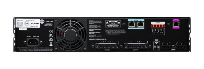 Crown CDi DriveCore 4|300BL 4-Channel Power Amplifier, 300W At 4 Ohms, 70V, Blu-Link