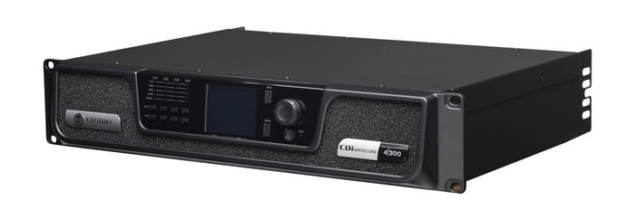 Crown CDi DriveCore 4|300 4-Channel Power Amplifier, 300W At 4 Ohms, 70V