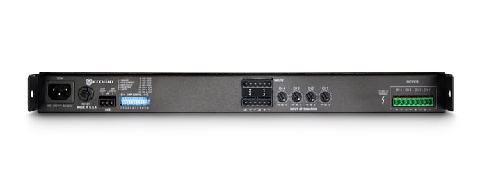 Crown CT475 4-Channel Power Amplifier, 75 W At 4 Ohms