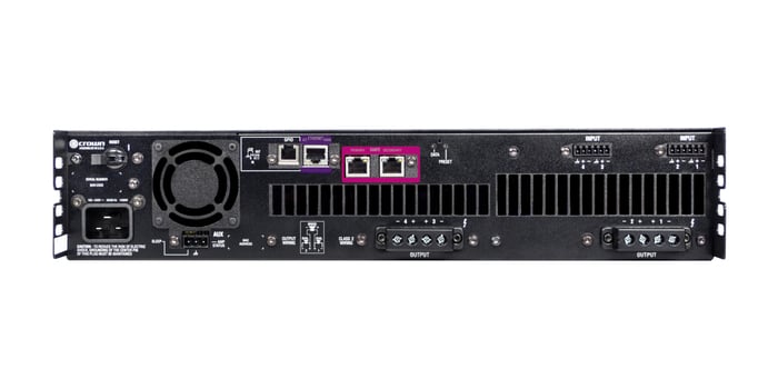 Crown DCi 4|1250DA 4-Channel Power Amplifier With Dante, 1250W At 4 Ohms, 70V/100V