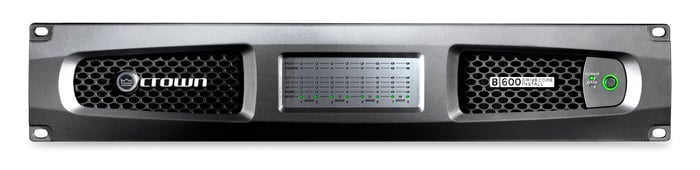 Crown DCi 8|600 8-Channel Power Amplifier, 600W At 4 Ohms, 70V