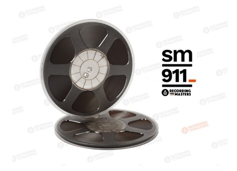 RTM SM911 Analog Tape - R34112 1/4" X 2500', 10.5" Plastic Reel, Trident Hub