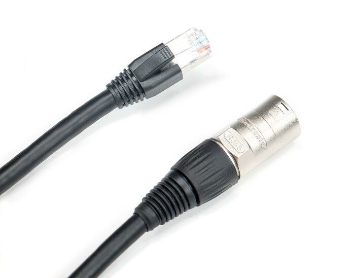 Elite Core SUPERCAT6-S-RE-3 Shielded Tactical CAT6 - Tactical Ethernet Connector To Booted RJ45 3'