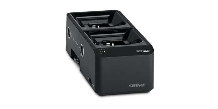 Shure SBC220-US 2 Bay Networked Charging Station