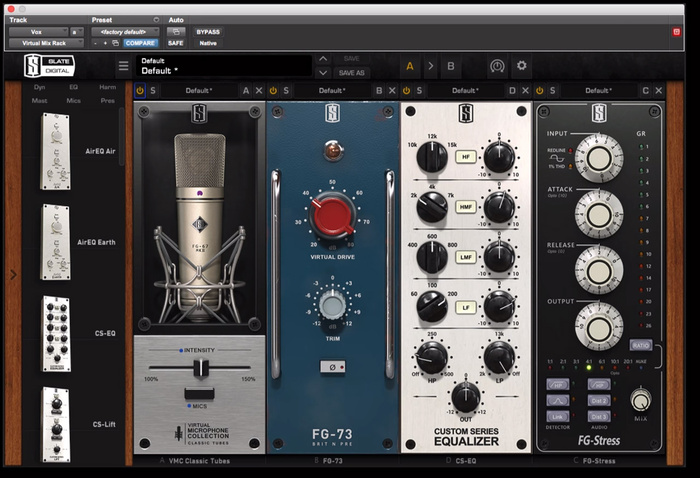 Slate Digital VMS Classic Tubes 3 Expansion Pack (download) Software Plug-in Bundle With Five VMS Microphone Models