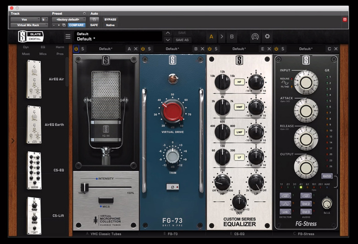 Slate Digital VMS Classic Tubes 3 Expansion Pack (download) Software Plug-in Bundle With Five VMS Microphone Models