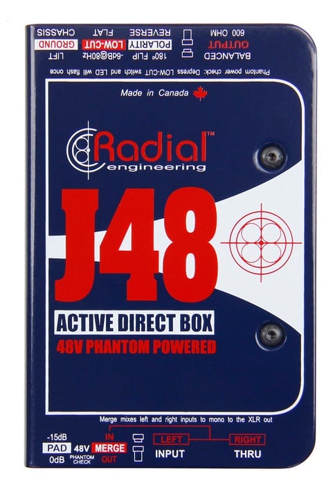 Radial Engineering J48 Active Direct Box