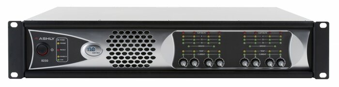 Ashly ne8250pe 8-Channel Network Power Amplifier With Protea DSP, 250W At 4 Ohms