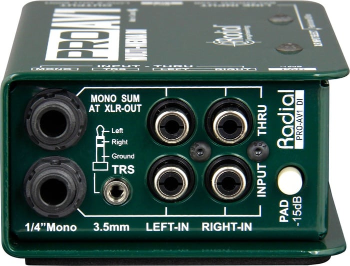 Radial Engineering ProAV1 Passive Multimedia Direct Box