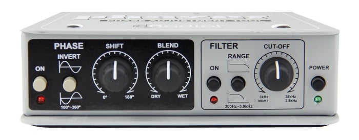 Radial Engineering Phazer Phase Adjustment Tool, Class-A With 360 Degree Range And Low-Pass Filter