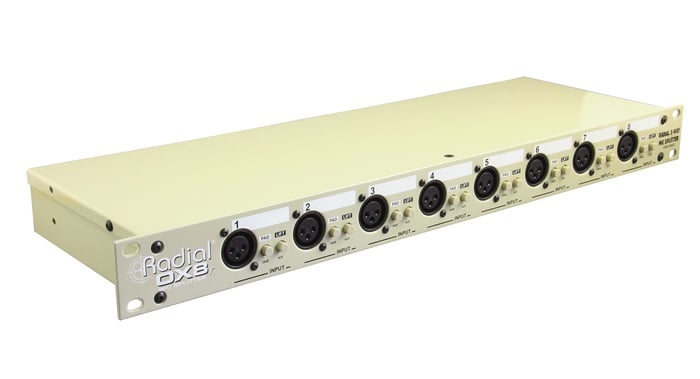 Radial Engineering OX8-r 8-Channel Mic Splitter, Eclipse Isolation Transformers, D-Subs And XLRs