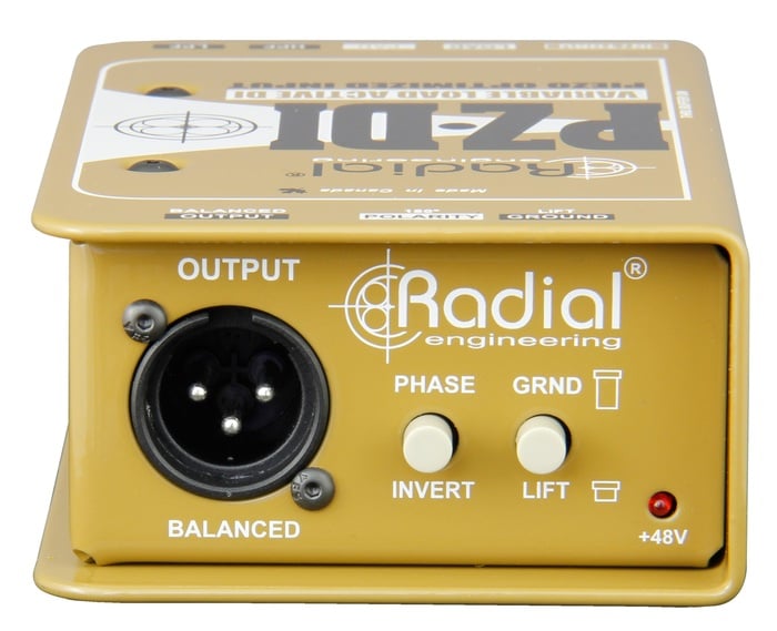 Radial Engineering PZ-DI Variable Load Active DI With Piezo Optimized Input