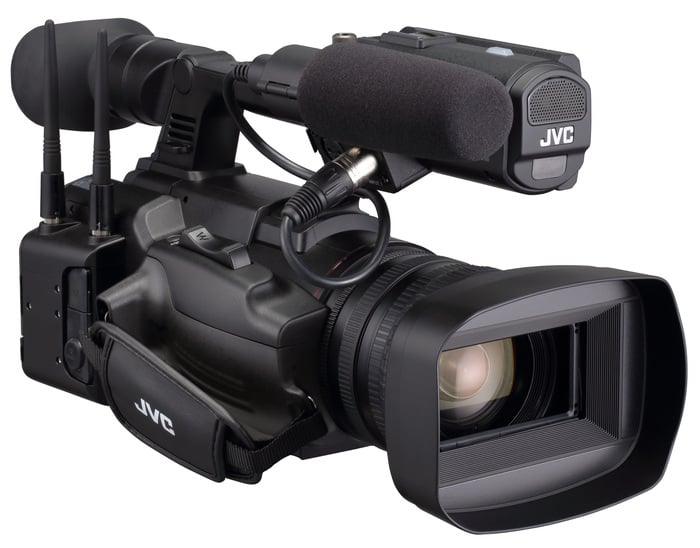 JVC GY-HC550 4K CONNECTED CAM Handheld Broadcast Camcorder With 1.0" CMOS Sensor