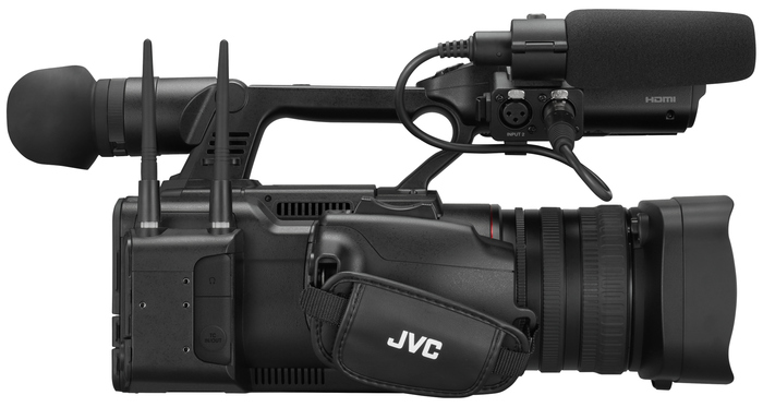 JVC GY-HC550 4K CONNECTED CAM Handheld Broadcast Camcorder With 1.0" CMOS Sensor