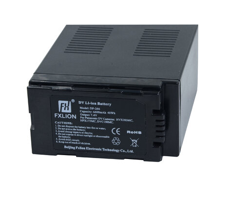 Fxlion DP-266 48Wh 7.4V Battery With Panasonic D54 Mount