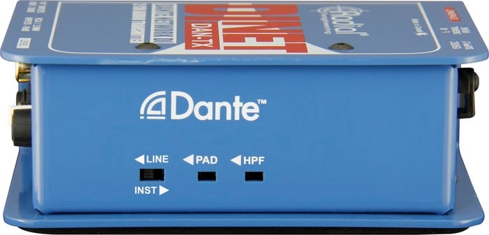 Radial Engineering DiNET DAN-TX 2-Channel Dante Network Transmitter