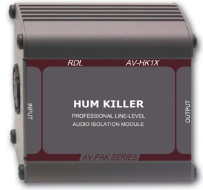 RDL AV-HK1X “HUM KILLER” Audio Isolation Module