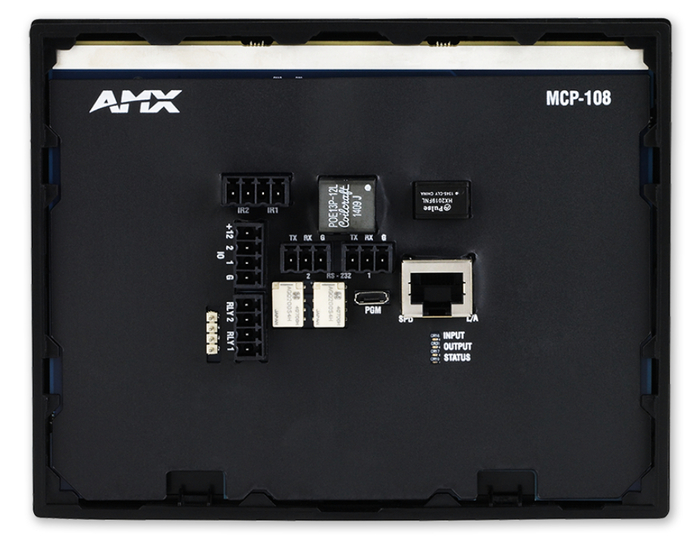 AMX FG2102-08 Massio 8-Button Ethernet ControlPad With Volume Knob