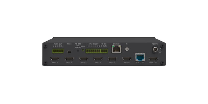 Kramer VS-611DT 6:1 4K Auto Switcher With HDMI And HDBT Outputs