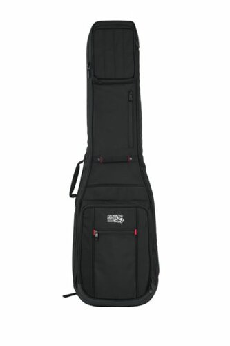 Gator G-PG-BASS-2X Dual Bass Guitar Gig Bag, Fleece Lined