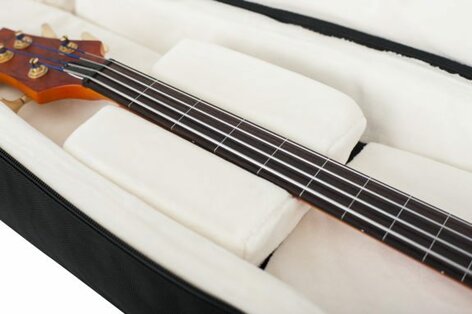 Gator G-PG-BASS-2X Dual Bass Guitar Gig Bag, Fleece Lined