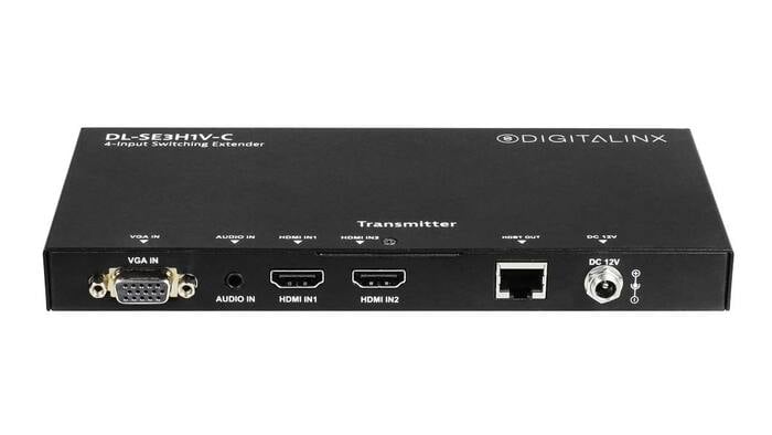 Intelix DL-SE3H1V-C DigitaLinx 4x1 Conference Room Switcher/Extender Kit