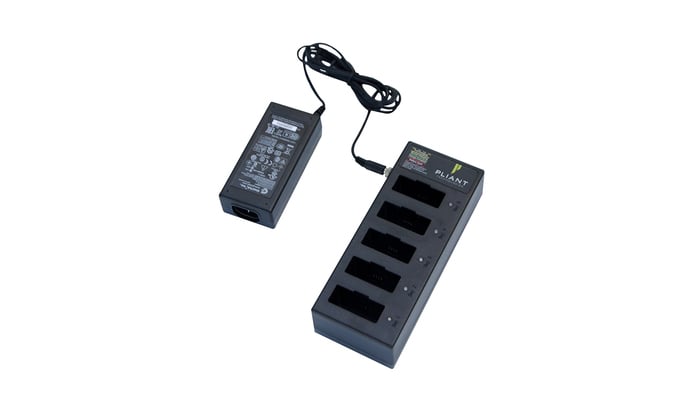 Pliant Technologies PBT-5BAY-01 5-Bay Battery Charger For Pliant Lithium-Polymer Batteries