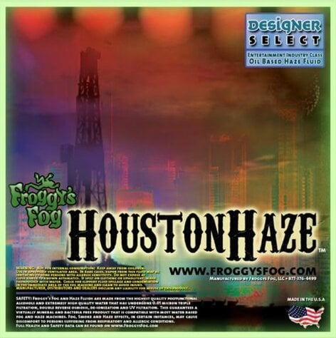 Froggy's Fog Houston Haze Oil-based Haze Fluid, 5 Gallons