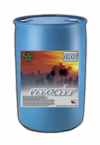 Froggy's Fog Velocity Fast Dissipating Water-based Fog Fluid, 55 Gallons