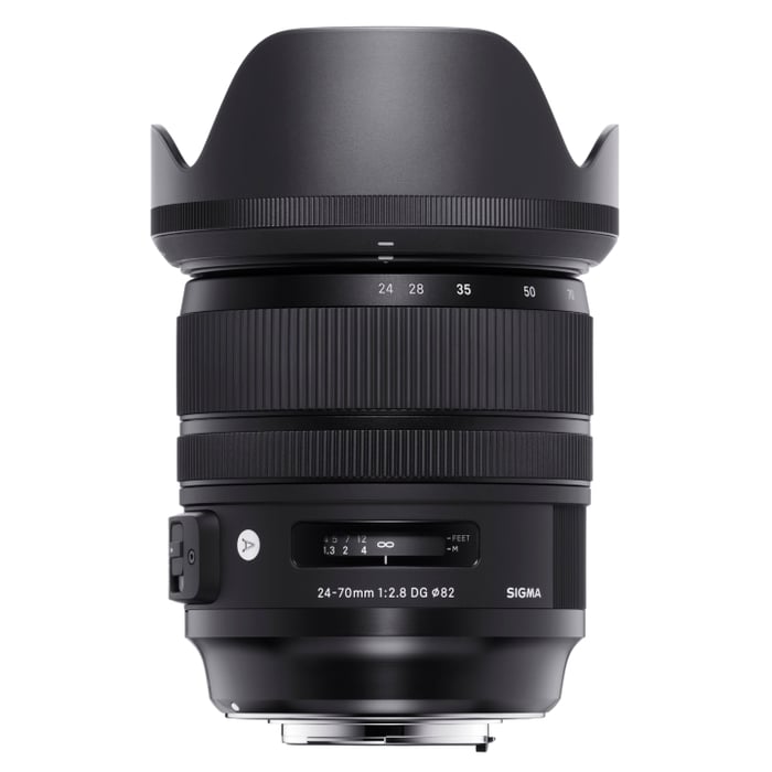 Sigma 24-70mm f/2.8 DG OS HSM	 Art Zoom Camera Lens