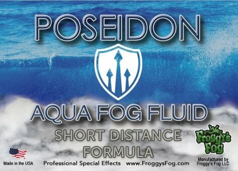 Froggy's Fog Poseidon Aqua Fog Short Distance For Use In Poseidon Series Aqua Fog Machines, 55 Gallons