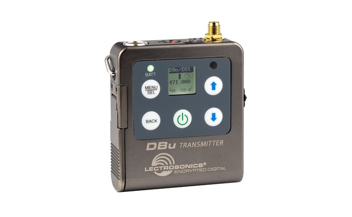 Lectrosonics DBu Digital Belt-Pack Transmitter