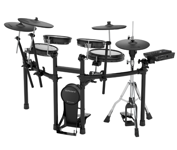 Roland TD-17KVX Bundle 5-Piece Electronic Drum Kit With Noise Eater Bass Pedal And Hi-Hat Stand