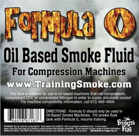 Froggy's Fog Formula O Oil-based Smoke Fluid, 55 Gallons