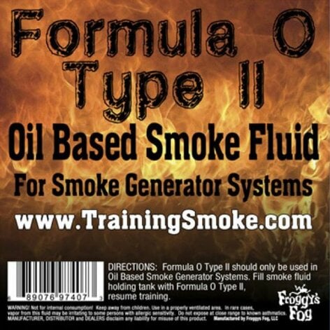 Froggy's Fog Formula O Type II Heavy Oil-based Smoke Fluid, 5 Gallons