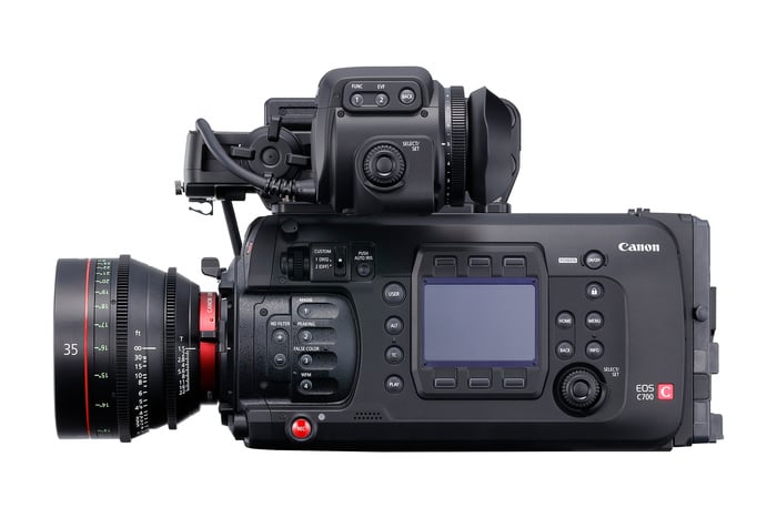 Canon EOS C700 Cinema Camera With Super 35mm CMOS Sensor And EF Mount, Body Only